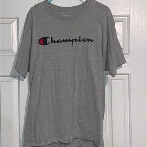 large champion t shirt